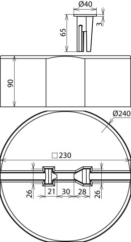 DEHN ITALIA S.P.A. - DEH102003 Betonsockel Set