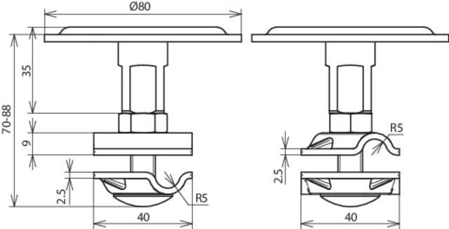 DEHN ITALIA S.P.A. - DEH108009 Fangpilz