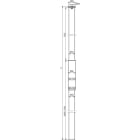 DEHN ITALIA SPA - DEH105301 Tubo portante d 50 mm lungh. 4700mm PRFV/Al per DEHNiso-Combi