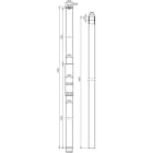 DEHN ITALIA SPA - DEH105302 TUBO PORTANTE D 50MM M10 L6000MM PRFV/AL