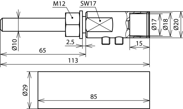 DEHN ITALIA SPA DEH819299 Anschluss-/Montageset