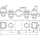 DEHN ITALIA SPA - DEH620012 COLLARE DI COLLEGAMENTO FE/TZN PER D 20M