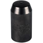 DEHN ITALIA SPA - DEH625002 Testa di battuta Fe/nero D 25mm per disp ersori tipo S / Z