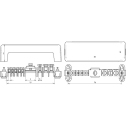 DEHN ITALIA SPA - DEH563020 BARRA EQUIPOTENZIALE CON COPERCHIO