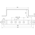 DEHN ITALIA SPA - DEH472309 Erdungsschiene NIRO