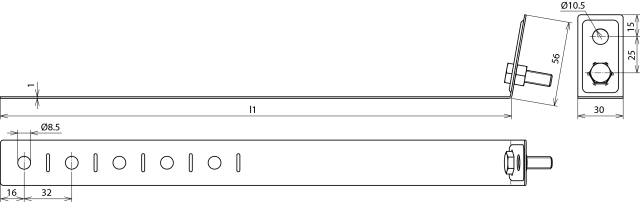 DEHN ITALIA S.P.A. - DEH423020 Regenrohrschelle