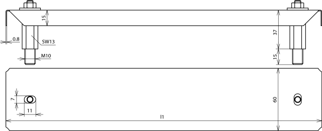 DEHN ITALIA S.P.A. - DEH472279 COPERCHIO BARRA INDUSTRIALE, INOX, 6 POL