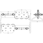 DEHN ITALIA SPA - DEH597005 MACCHINA RADDRIZZAFILO A 10 RULLI, MANIG