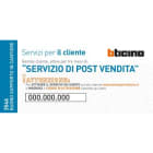 BTICINO - BTI3546 BUONO SUPPORTO IN CANTIERE SISTEMI TERZI