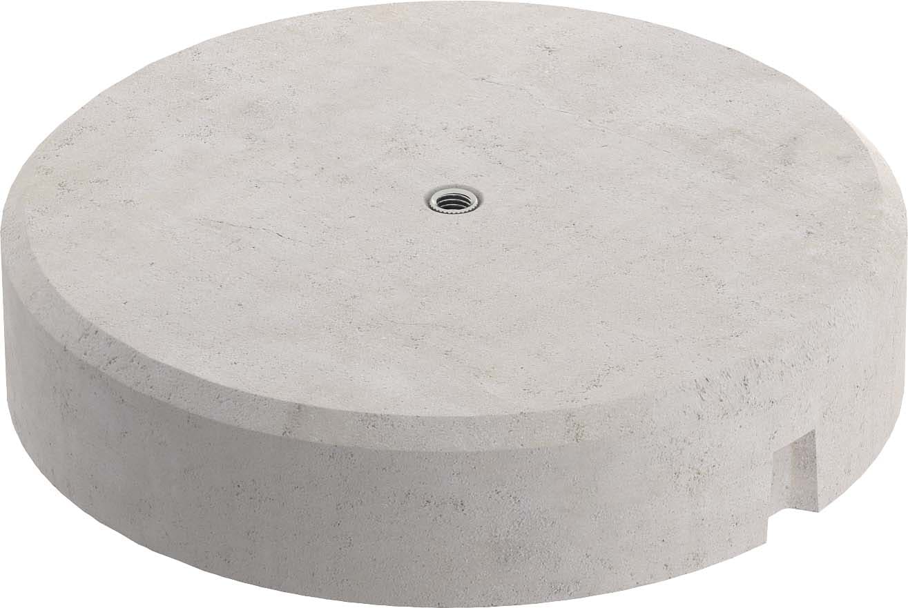 OBO BETTERMANN - OBO5402958 101 B2-16 M16 BASE IN CALCESTRUZZO CON F