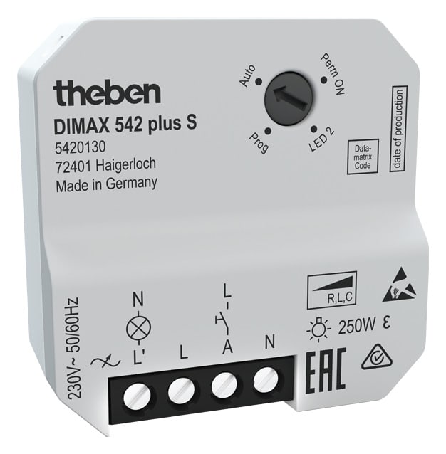 THEBEN SRL THE5420130 DIMAX 542 PLUS S DIMMER DA INCASSO X LED