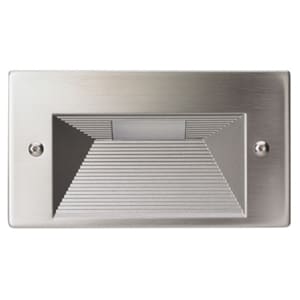 GOCCIA ILLUMINAZIONE - GOC5473IN QUANTUM MASCHERA INOX ORIZZONTALE