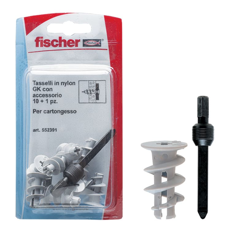 FISCHER ITALIA S.R.L - FIS00552391 GK K TASSELLI CARTONGESSO- L.AZZ