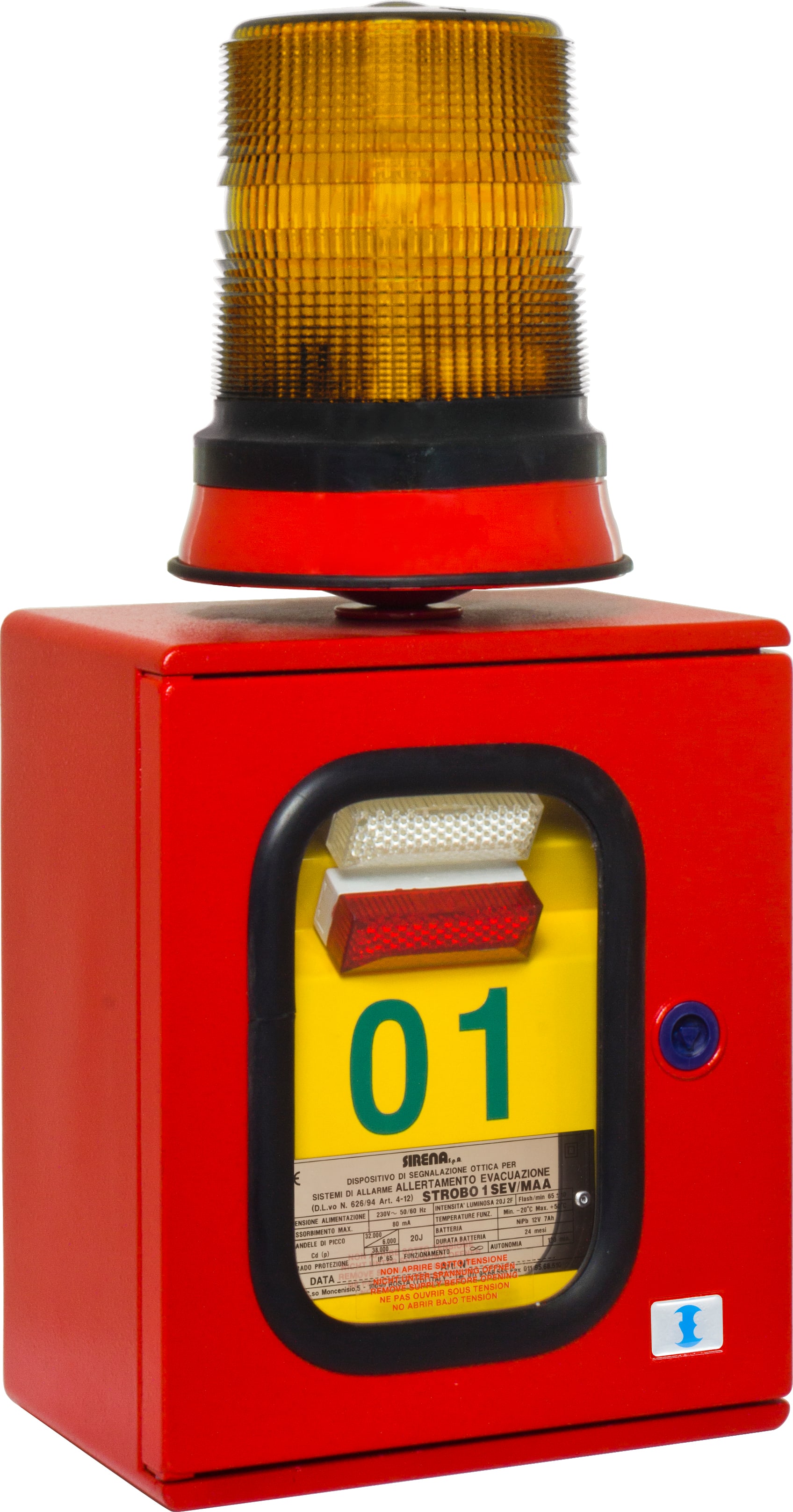 SIRENA - SIR55312 STR 1 SEV 4S AA V240AC AMB