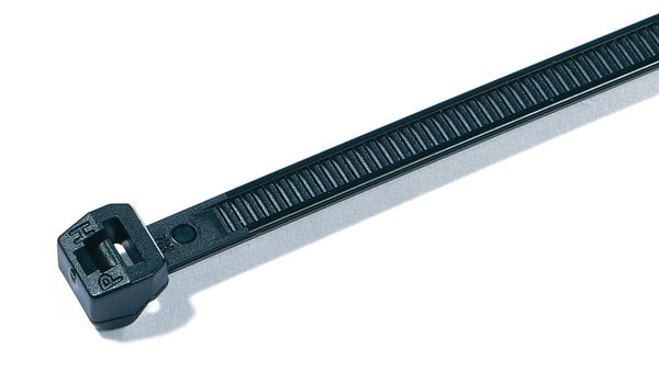 HELLERMANNTYTON Srl HEE118-00066 FASCETTA DENTATURA EST 385X7.6 NERO T120