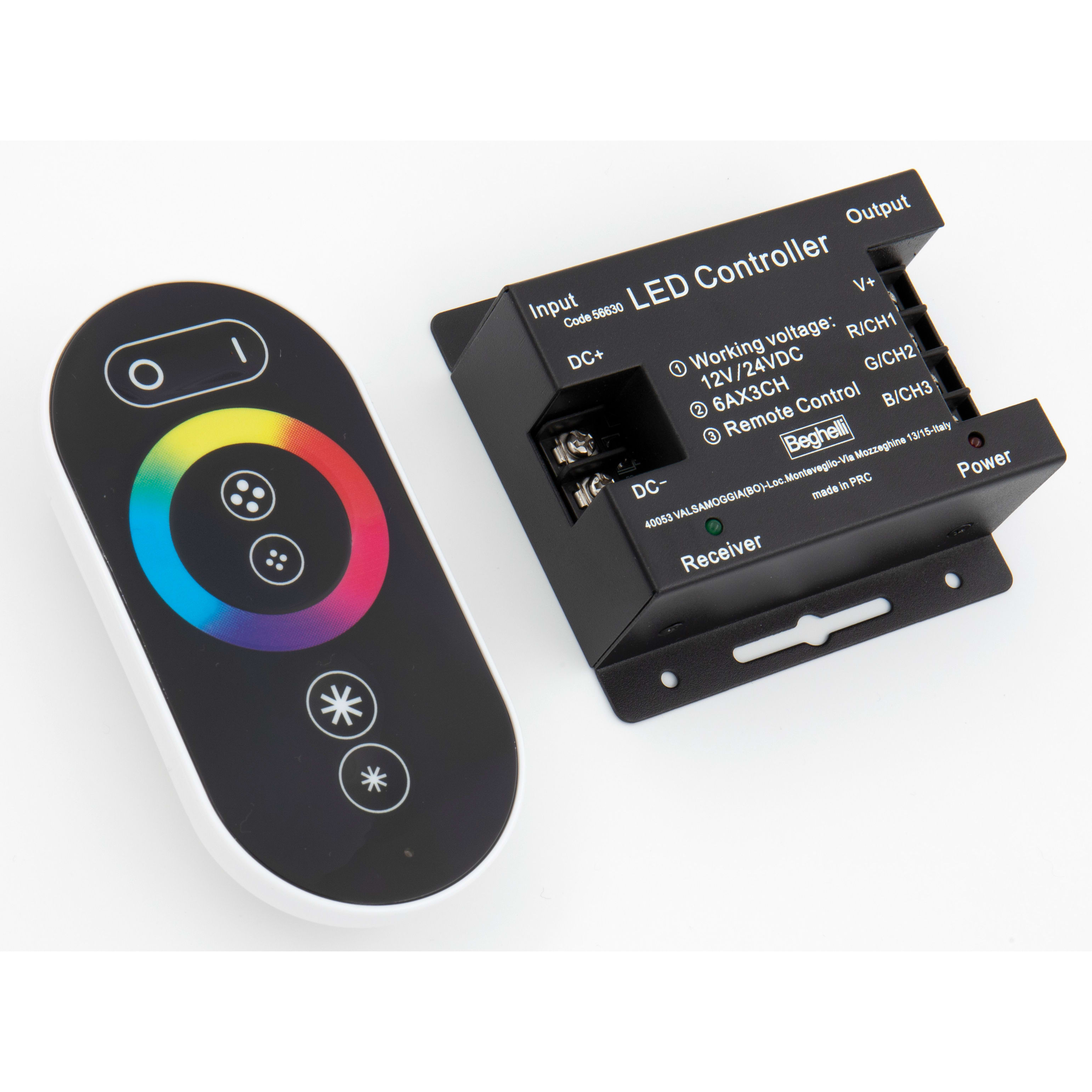 BEGHELLI - BEG56630 CONTROLLER RGB+TELECOMANDO