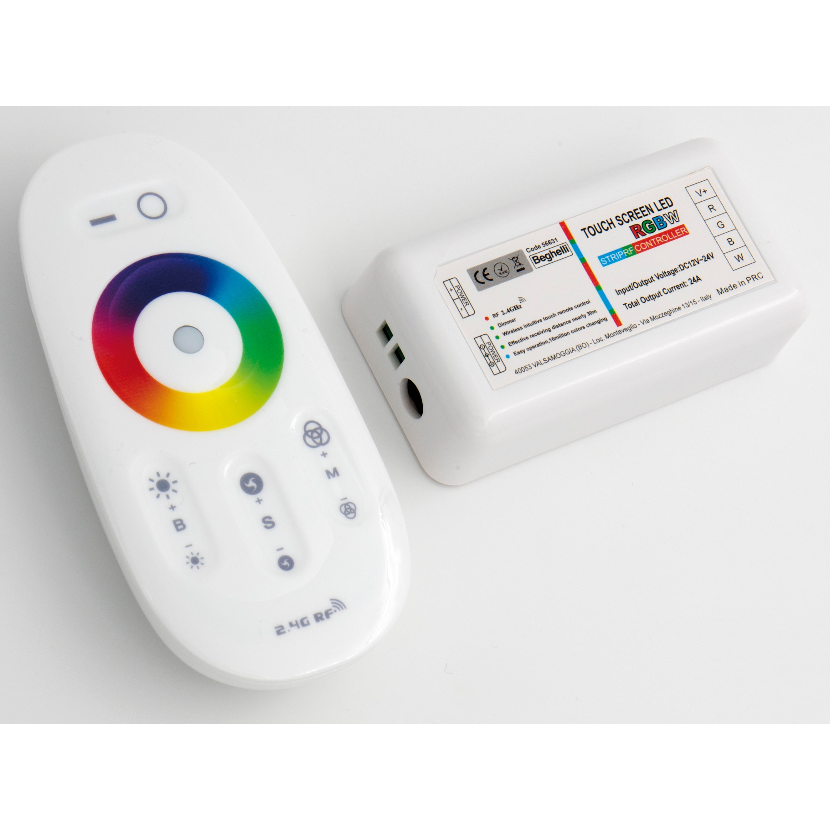 BEGHELLI BEG56631 CONTROLLER RGBW+TELECOMANDO