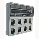PALAZZOLI PAL579828 TOPTER QUADRO FINESTRATO 8 PR FIX IP66