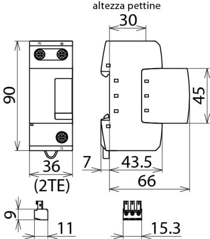 DEHN ITALIA S.P.A. - DEH961102 DEHNGAP DGPH M 255