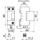 DEHN ITALIA SPA - DEH961102 N-PE-Blitzstromableiter