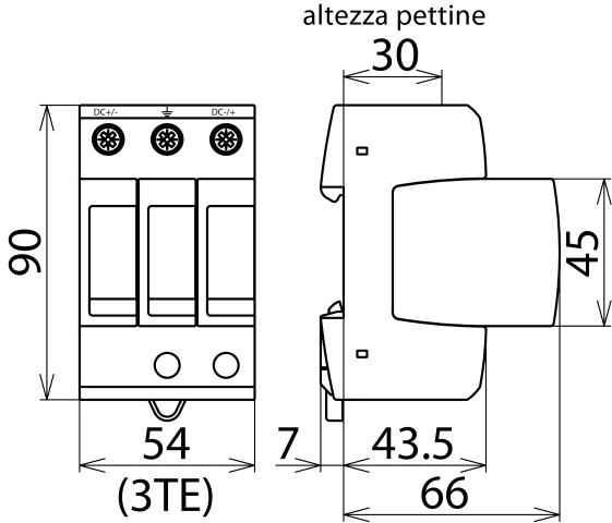 DEHN ITALIA S.P.A. - DEH952510 DEHNGUARD DG M YPV SCI 1000