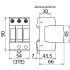 DEHN ITALIA SPA - DEH952510 SPD T2 FV FINO A 1000V FUSE INTERNO
