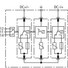 DEHN ITALIA SPA - DEH952517 SPD T2 FV FINO A 1200V FUSE INTERNO CON
