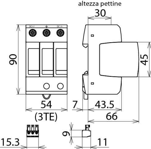 DEHN ITALIA S.P.A. - DEH952515 DEHNGUARD DG M YPV SCI 1000 FM