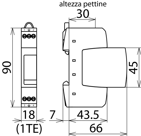 DEHN ITALIA S.P.A. - DEH953201 DEHNRAIL DR M 2P 30