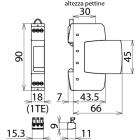 DEHN ITALIA SPA - DEH953206 SPD T3 1P+N CON CONTATTO 30V