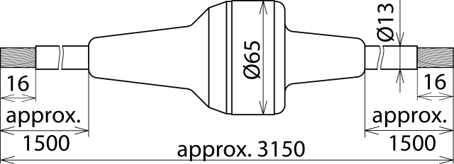 DEHN ITALIA S.P.A. - DEH923019 SPINTEROMETRO DI SEZIONAMENTO EXFS KU