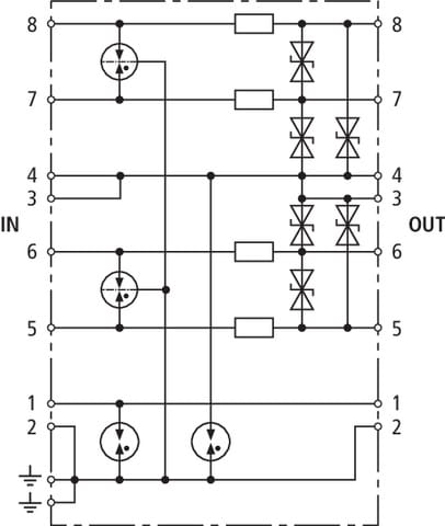 DEHN ITALIA S.P.A. - DEH918401 ÜS-Ableiter Blitzductor VT