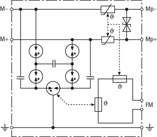 DEHN ITALIA S.P.A. - DEH918421 BLITZDUCTOR BVT KKS APD 36