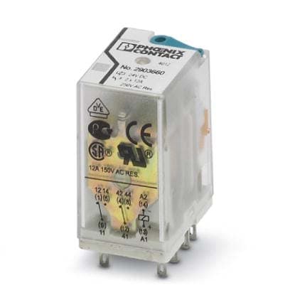 PHOENIX CONTACT PHC2903660 REL-IR2/LDP- 24DC/2X21 RELE SINGOLO