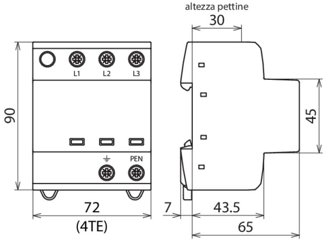 DEHN ITALIA S.P.A. - DEH941300 DEHNSHIELD DSH TNC 255