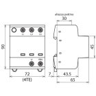 DEHN ITALIA SPA - DEH941300 SPD T1+2 3P MONOBLOCCO