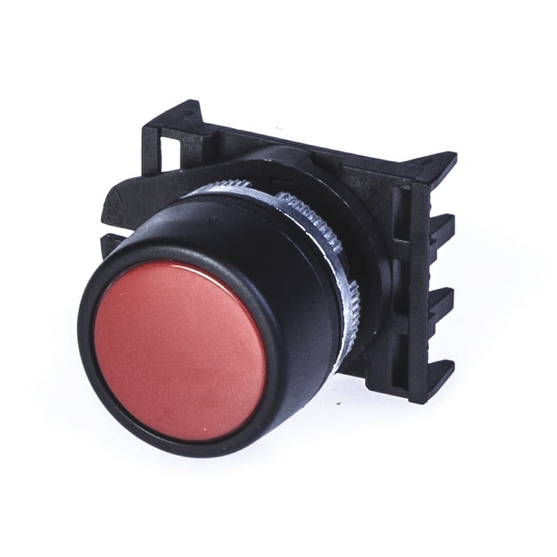 SCAME PARRE SPA SCA590.PPRN1 PULSANTE RASATO ROSSO