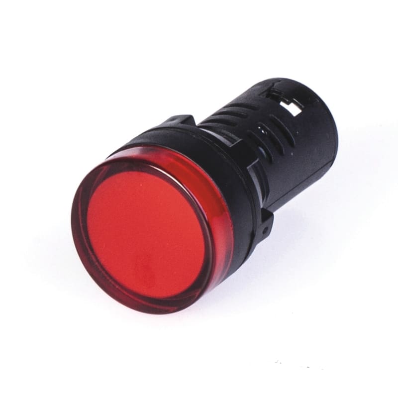 SCAME PARRE SPA SCA590.PLML1L220 SPIA LUMINOSA D22 - 220V - LED ROSSO