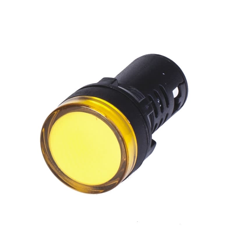 SCAME PARRE S.P.A. - SCA590.PLML3L220 SPIA LUMINOSA D22 - 220V - LED GIALLO