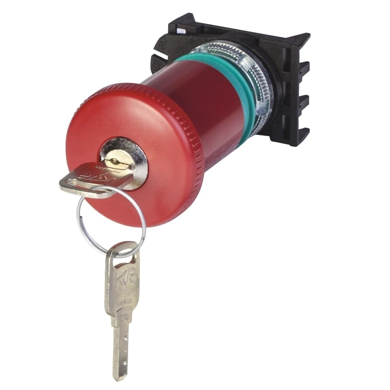 SCAME PARRE S.P.A. - SCA590.PPFN1C4N PULSANTE A FUNGO RS D40 SBLOCCO C/CHIAVE
