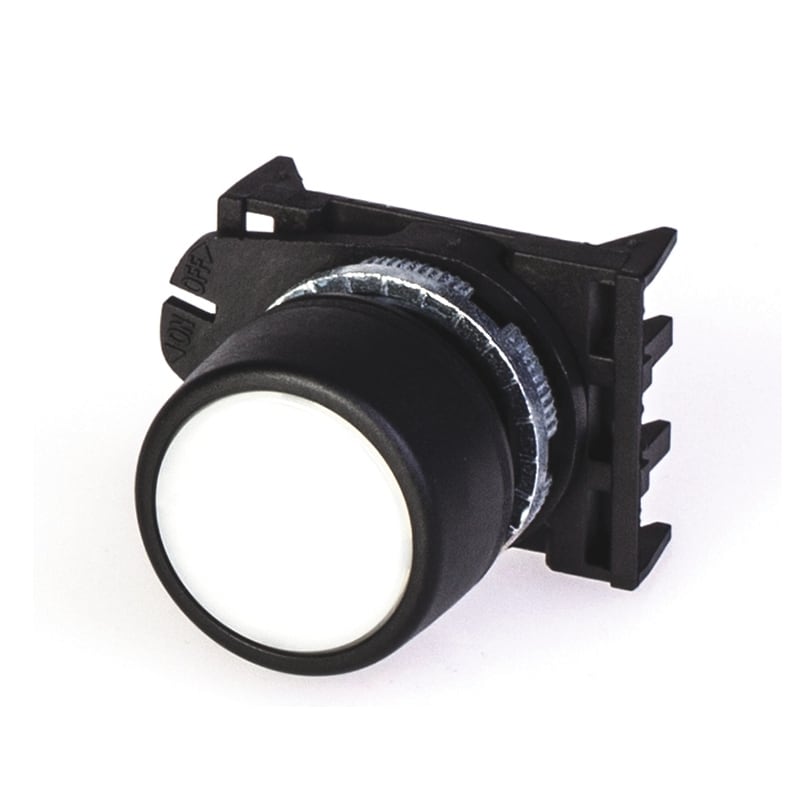SCAME PARRE S.P.A. - SCA590.PPRL5 PULSANTE RASATO LUMINOSO BIANCO