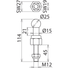 DEHN ITALIA SPA - DEH755245 Kugelfestpunkt