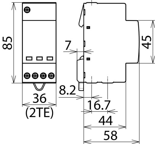 DEHN ITALIA S.P.A. - DEH900455 DEHNGUARD DG TT 5 275