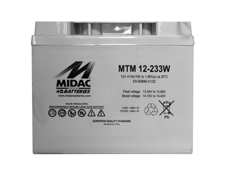 VIVALDI SRL VILBATTERIA40AH VIVALDI EN54_BATTERIA 40AH