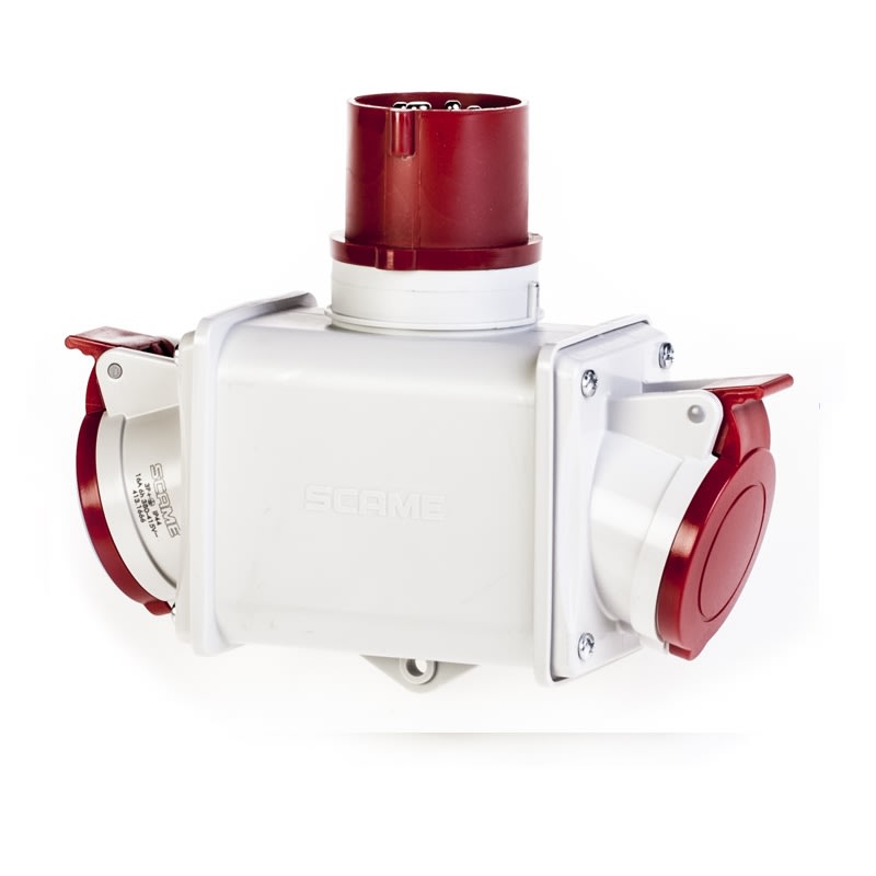 SCAME PARRE S.P.A. - SCA600.1626 ADATTATORE 2 USCITE 3P+T 380V IP44