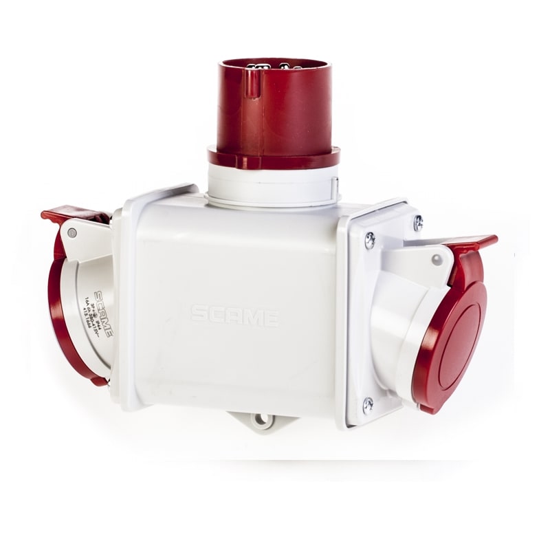 SCAME PARRE S.P.A. - SCA600.1626 ADATTATORE 2 USCITE 3P+T 380V IP44