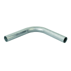 COSMEC - CSM6013-32L Curva 90 gradi in acciaio zincato non filettabile, misure 32 x 1,2 mm