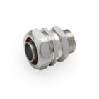 COSMEC - CSM6014-22G Raccordo metallico maschio girevole per tubo metallico flessibile, filettatura GAS 3/4", AD21