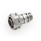 COSMEC - CSM6014P40M402027 Raccordo pressacavo per tubo metallico flex, filettatura M40x1,5, serraggio cavo 20-27 mm, AD40