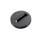 ROSSINI - RSS6015-N ATTACCO A PARETE/PLAFONE NERO PER RABAB